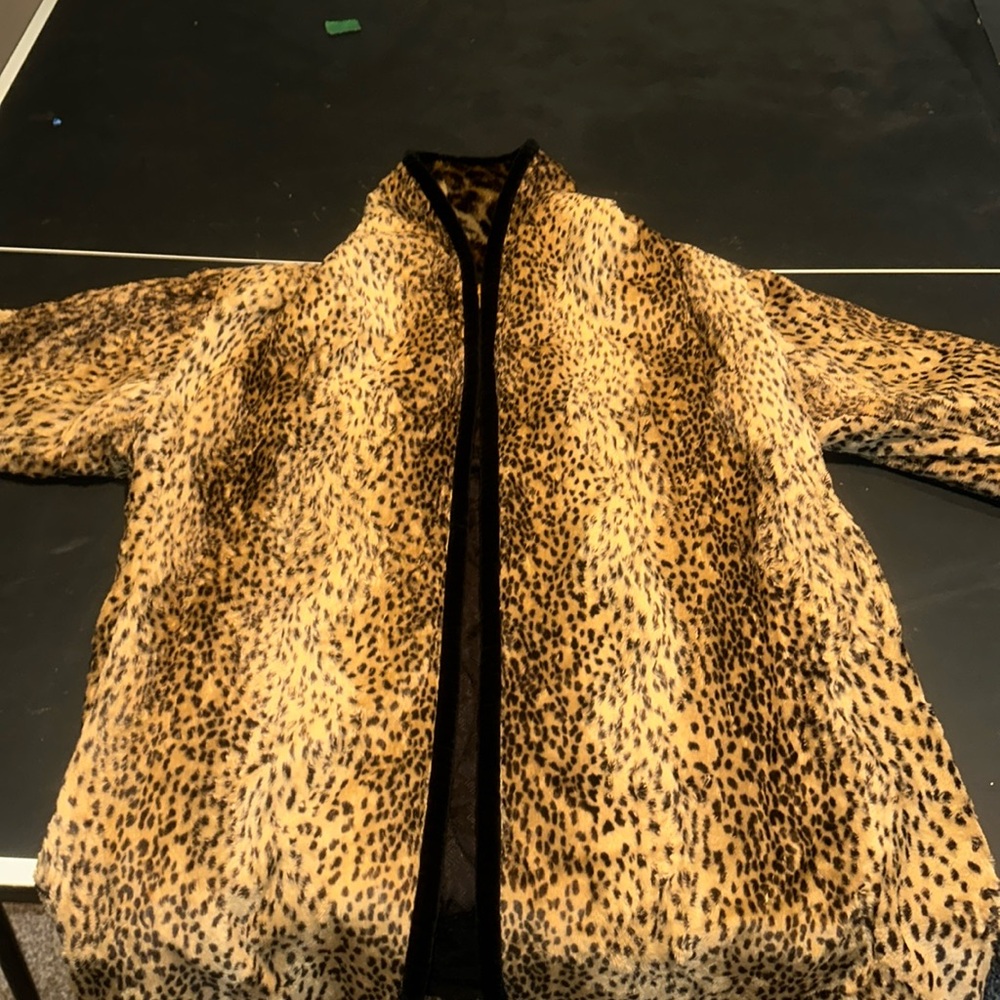 Vintage Fendi Animal Print Jacket